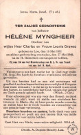 Hélène Myngheer (1881-1948) - Devotion Images