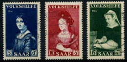 SAARLAND 1956 Nr 376-378 Gestempelt X9693CE - Gebraucht