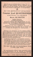 Constant Jozef Quaeyhaegens (1870-1925) - Images Religieuses