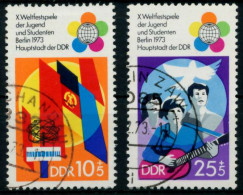 DDR 1973 Nr 1829-1830 Gestempelt X68ACBA - Gebruikt