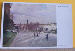 (ART4) WIEN / VIENNA - BURGRING - E.CZECH PIUX - NON VIAGGIATA - Paintings