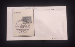 C) 1965. GERMANY. FIRST AIRMAIL ENVELOPE SENT TO COSTA RICA. XF - Other & Unclassified