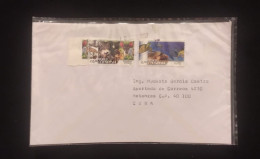 C) 2007. MEXICO. AIR MAIL ENVELOPE SENT TO CUBA. DOUBLE STAMPS. XF - México