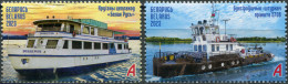 Belarus 2023. Water Transport Of Belarus (MNH OG) Set Of 2 Stamps - Belarus