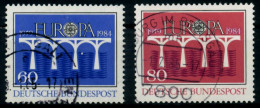 BRD BUND 1984 Nr 1210-1211 Gestempelt X6A64B6 - Used Stamps