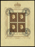 LIECHTENSTEIN BLOCK KLEINBOGEN Nr 185 Zentrisch Gestempelt K X6A8E26 - Bloques & Hojas