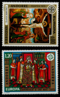 ANDORRA (FRANZ. POST) 1975 Nr 264-265 Postfrisch S7E7456 - Unused Stamps