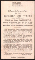 Robert De Witte (1903-1930) - Imágenes Religiosas