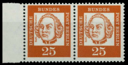 BERLIN DS BED. DEUT. Nr 205 Postfrisch WAAGR PAAR X6C3DAE - Unused Stamps