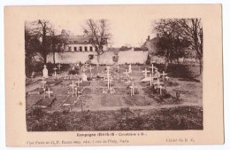 CPA " CAMPAGNE 1914-15-16 CIMETIÈRE À O...( OULCHES AISNE) (2215)_CPM87 - Cimiteri Militari