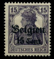BES 1WK LP BELGIEN Nr 16bII Postfrisch X6CBF0A - Ocupación 1914 – 18