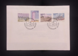 C) 1980. DENMARK. FDC. MULTIPLE TOURISM STAMPS. XF - Danemark