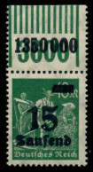 DEUTSCHES REICH 1923 INFLA Nr 279bW OR 1-11-1 Ungebraucht X6D626A - Ungebraucht