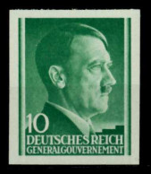 GENERALGOUVERNEMENT Nr 74U Postfrisch X6D8266 - Besetzungen 1938-45