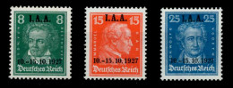 DEUTSCHES REICH 1927 Nr 407-409 Postfrisch X6DA476 - Unused Stamps