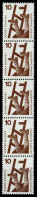 BRD DS UNFALLV Nr 695ARa Postfrisch 5ER STR X6DA916 - Unused Stamps