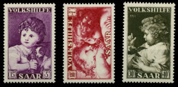SAARLAND 1953 Nr 344-346 Postfrisch X6DF922 - Unused Stamps