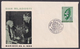 .Yugoslavia, 1963-05-25, Slovenia, Maribor, Youth Day, Josip Broz Tito, Special Postmark & Cover - Andere & Zonder Classificatie