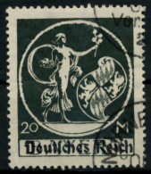 D-REICH INFLA Nr 138I PF IX Gestempelt Gepr. X71DC3E - Used Stamps