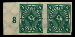 D-REICH INFLA Nr 226aU Postfrisch WAAGR PAAR SRA Gepr. X7222E2 - Unused Stamps