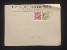 C) 1916. AUSTRIA. AIRMAIL ENVELOPE SENT GERMANY. XF - Andere & Zonder Classificatie
