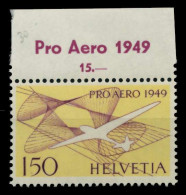 SCHWEIZ FLUGMARKEN Nr 518b Postfrisch ORA X73C8A6 - Unused Stamps
