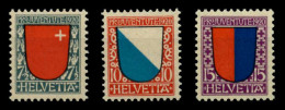 SCHWEIZ PRO JUVENTUTE Nr 153-155 Postfrisch X73CE1E - Ungebraucht