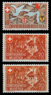 SCHWEIZ PRO PATRIA Nr 396-397a Und B Postfrisch X73CED6 - Unused Stamps