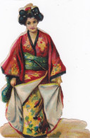 Chromos / Decoupis - Femme Japonaise / Geisha - Other & Unclassified