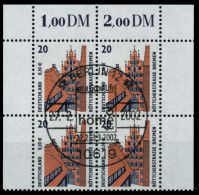 BRD DS SEHENSW Nr 2224 Zentrisch Gestempelt VIERERBLOCK ORA X750C6E - Used Stamps