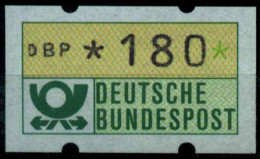 BRD ATM 1981 Nr 1-1-180R Postfrisch S2E309E - Machine Labels [ATM]