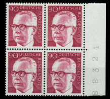 BRD DS HEINEM Nr 643 Postfrisch VIERERBLOCK SRA X76A462 - Unused Stamps