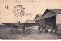 CPA - AVORD - Sortie D'un Avion Blériot - 1914-1918: 1a Guerra