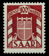 SAAR DIENSTMARKEN Nr 44 Postfrisch X78D85E - Nuevos