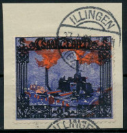 SAARGEBIET LANDS.BILD Nr 69 Gestempelt Gepr. X7B0E96 - Used Stamps
