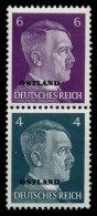 BES. 2WK OSTLAND Nr S3 Postfrisch SENKR PAAR X7B7FBE - Ocupación 1938 – 45