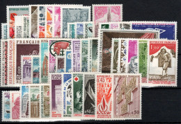 Année Complete 1973 N** MNH Luxe , 46 Timbres , YV 1737 à 1782 , Cote 32 Euros - 1970-1979