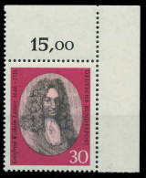 BRD 1966 Nr 518 Postfrisch ECKE-ORE X7EF6F2 - Unused Stamps