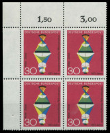 BRD 1968 Nr 548 Postfrisch VIERERBLOCK ECKE-OLI X7F0B22 - Nuevos
