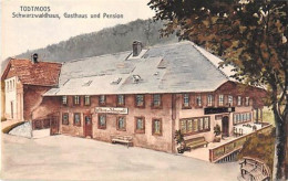 39110631 - Todtmoos, Lithographie. Gasthaus Und Pension Schwarzwaldhaus Ungelaufen  Gute Erhaltung. - Todtmoos