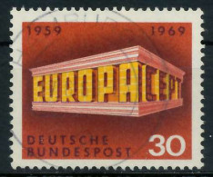 BRD BUND 1969 Nr 584 Zentrisch Gestempelt X832002 - Used Stamps