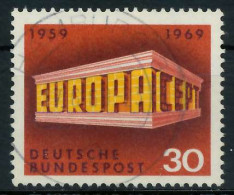 BRD BUND 1969 Nr 584 Zentrisch Gestempelt X832002 - Gebraucht