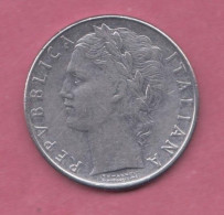 Italia, 1979- 100 Lire ( Large Type)- Acmonital- Obverse Allegory Of Italian Repubblic. Reverse Goddess Minerva - 100 Lire