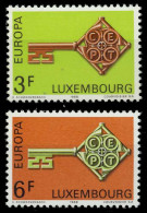 LUXEMBURG 1968 Nr 771-772 Postfrisch SA52F1E - Nuovi