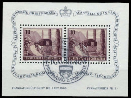 LIECHTENSTEIN BLOCK KLEINBOGEN Block 4 Gestempelt X28DFEA - Blocks & Kleinbögen