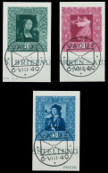 LIECHTENSTEIN 1949 Nr 278-280 Zentrisch Gestempelt X28E00A - Usati