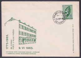 .Yugoslavia, 1963-06-09, Croatia, Slavonska Pozega, Post Office, Special Postmark & Cover (II) - Otros & Sin Clasificación