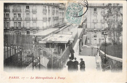 PARIS - Le Métropolitain à Passy - Métro Parisien, Gares