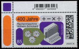 BRD BUND 2023 Nr 3786 Postfrisch ECKE-OLI X6C27CA - Unused Stamps