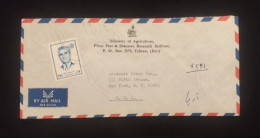 C) 1972. IRAN. AIRMAIL ENVELOPE SENT TO USA. XF - Iran